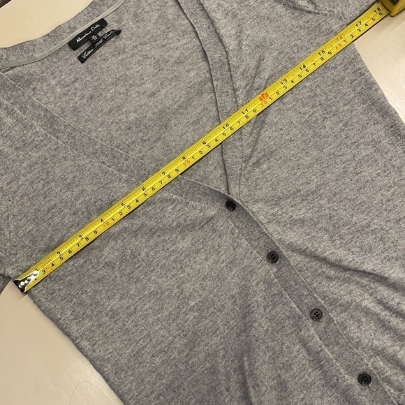 Massimo Dutti silk cashmere blend cardigan sweater lightweight button front - Picture 9 of 11